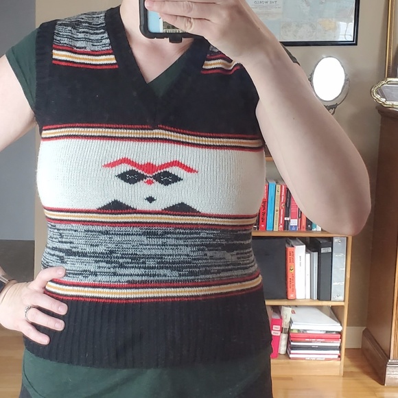 Vintage Sweater Vest sz S - Picture 5 of 5